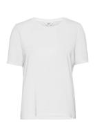 Objannie S/S T-Shirt Noos Tops T-shirts & Tops Short-sleeved White Object