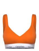 Lift Bralette Lingerie Bras & Tops Soft Bras Tank Top Bras Orange Calvin Klein