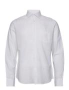 Bs Ferrol Casual Slim Fit Shirt Tops Shirts Casual White Bruun & Stengade