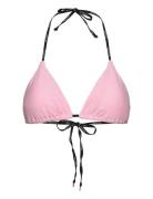 Pure_Triangle Swimwear Bikinis Bikini Tops Triangle Bikinitops Pink HUGO