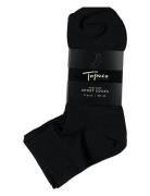 Sport Socks, Mid-Cut 4-P, White 40/45 Underwear Socks Regular Socks Black TOPECO