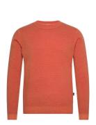 Mmglaporte Crew Knit Tops Knitwear Round Necks Orange Mos Mosh Gallery