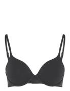 Core Full Coverage Bra Lingerie Bras & Tops Full Cup Bras Black Organic Basics