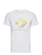 Star Chevron Infill Tee Sport T-shirts & Tops Short-sleeved White Converse