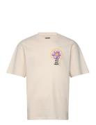 Nico Ito T-Shirt - Whisper White Designers T-Kortærmet Skjorte Beige Edwin
