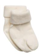 Cotton Socks - Anti-Slip Sokker Strømper Cream Melton