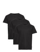 Jjeorganic Basic Tee Ss 3Pk Mp Jnr Tops T-Kortærmet Skjorte Black Jack & J S