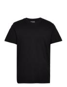 Slhaspen Ss O-Neck Tee Noos Tops T-Kortærmet Skjorte Black Selected Homme