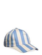Cap Roundpeak Bold Stripes Accessories Headwear Caps Blue Lindex