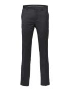 Slhslim-Mylobill Black Trs B Noos Bottoms Trousers Formal Black Selected Homme