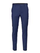 Slhslim-Mylobill Blue Trs B Noos Bottoms Trousers Formal Blue Selected Homme