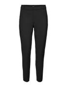Vmvictoria Nw Antifit Ankle Pant Noos Bottoms Trousers Slim Fit Trousers Black Vero Moda