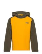K Daybreaker Hoodie Sport Sweatshirts & Hoodies Hoodies Yellow Helly Hansen