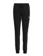 Essentials Single Jersey 3-Stripes Pant Sport Sweatpants Black Adidas Sportswear