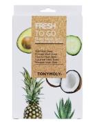 Tonymoly Fresh To Go Sheet Mask Set 5 Pcs Beauty Women Skin Care Face Masks Sheetmask Nude Tonymoly