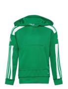 Squadra21 Hoody Youth Sport Sweatshirts & Hoodies Sweatshirts Green Adidas Performance