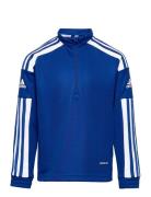 Squadra21 Training Top Youth Sport Sweatshirts & Hoodies Sweatshirts Blue Adidas Performance