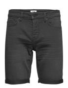 Onsply Blk Jog 8581 Pim Dnm Shorts Noos Bottoms Shorts Denim Black ONLY & SONS