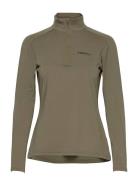 Core Gain Midlayer W Sport Sweatshirts & Hoodies Fleeces & Midlayers Green Craft