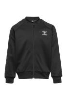 Hmltrick Zip Jacket Sport Sweatshirts & Hoodies Sweatshirts Black Hummel