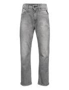 Thad Trousers Boyfriend Bottoms Jeans Regular Jeans Grey Replay