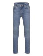 Lpruna Slim Mw Jeans Lb124-Ba Bc Bottoms Jeans Skinny Jeans Blue Little Pieces