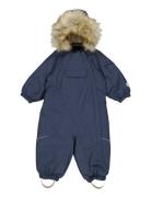 Snowsuit Nickie Tech Outerwear Coveralls Snow-ski Coveralls & Sets Blue Wheat