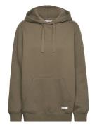 Centre Hoodie Sport Sweatshirts & Hoodies Hoodies Khaki Green Björn Borg