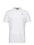 Club 22 Tech Polo Shirt Men Sport Polos Short-sleeved White Head
