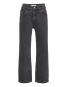 Trousers Denim Vilgot Wide Leg Bottoms Jeans Wide Jeans Black Lindex