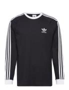 Adicolor Classics 3-Stripes Longsleeve T-Shirt Sport T-Langærmet Skjorte Black Adidas Originals