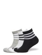 3S C Spw Mid 3P Sport Socks Regular Socks White Adidas Performance