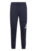 Essentials French Terry Tapered Cuff Logo Pants Sport Sweatpants Navy Adidas Sportswear