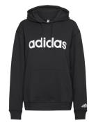 W Lin Ft Hd Sport Sweatshirts & Hoodies Hoodies Black Adidas Sportswear