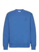 Joel Crew Neck 11414 Designers Sweatshirts & Hoodies Sweatshirts Blue Samsøe Samsøe