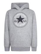 Converse Fleece Core Pullover Hoodie Sport Sweatshirts & Hoodies Hoodies Grey Converse