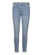 Ivy-Alexa Earth Jeans Wash Miami Bottoms Trousers Slim Fit Trousers Blue IVY Copenhagen
