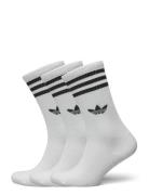 High Crew Sock 3 Pair Pack Sport Socks Regular Socks White Adidas Originals