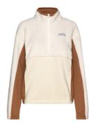 Columbia Trek Hybrid Sherpa 1/2 Zip Sport Sweatshirts & Hoodies Fleeces & Midlayers Brown Columbia Sportswear