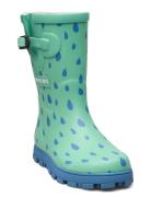 Rd Rubber Classic Raindrop Kids Shoes Rubberboots High Rubberboots Green Rubber Duck