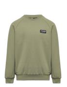 Hmlglen Sweatshirt Sport Sweatshirts & Hoodies Sweatshirts Green Hummel