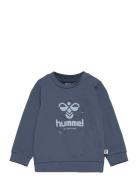 Hmlcitrus Sweatshirt Sport Sweatshirts & Hoodies Sweatshirts Blue Hummel