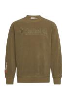 Polartec Crewn Designers Sweatshirts & Hoodies Sweatshirts Khaki Green Timberland