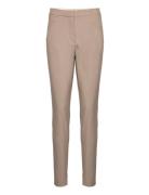 Angelie Pure 285 Biscuit Melange Bottoms Trousers Slim Fit Trousers Beige FIVEUNITS