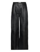 2Nd Pax - Leather Appeal Bottoms Trousers Leather Leggings-Bukser Black 2NDDAY