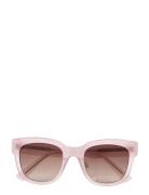 Liv Accessories Sunglasses D-frame- Wayfarer Sunglasses Pink MessyWeekend