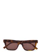 Dean Accessories Sunglasses D-frame- Wayfarer Sunglasses Brown MessyWeekend
