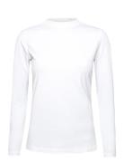 Ladies First Skin Round Neck Sport T-shirts & Tops Long-sleeved White BACKTEE