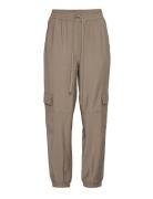 Mschkinna Selia Pants Bottoms Trousers Cargo Pants Brown MSCH Copenhagen