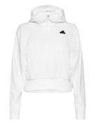 W Z.n.e. Wvn Fz Tops Sweatshirts & Hoodies Hoodies White Adidas Sportswear